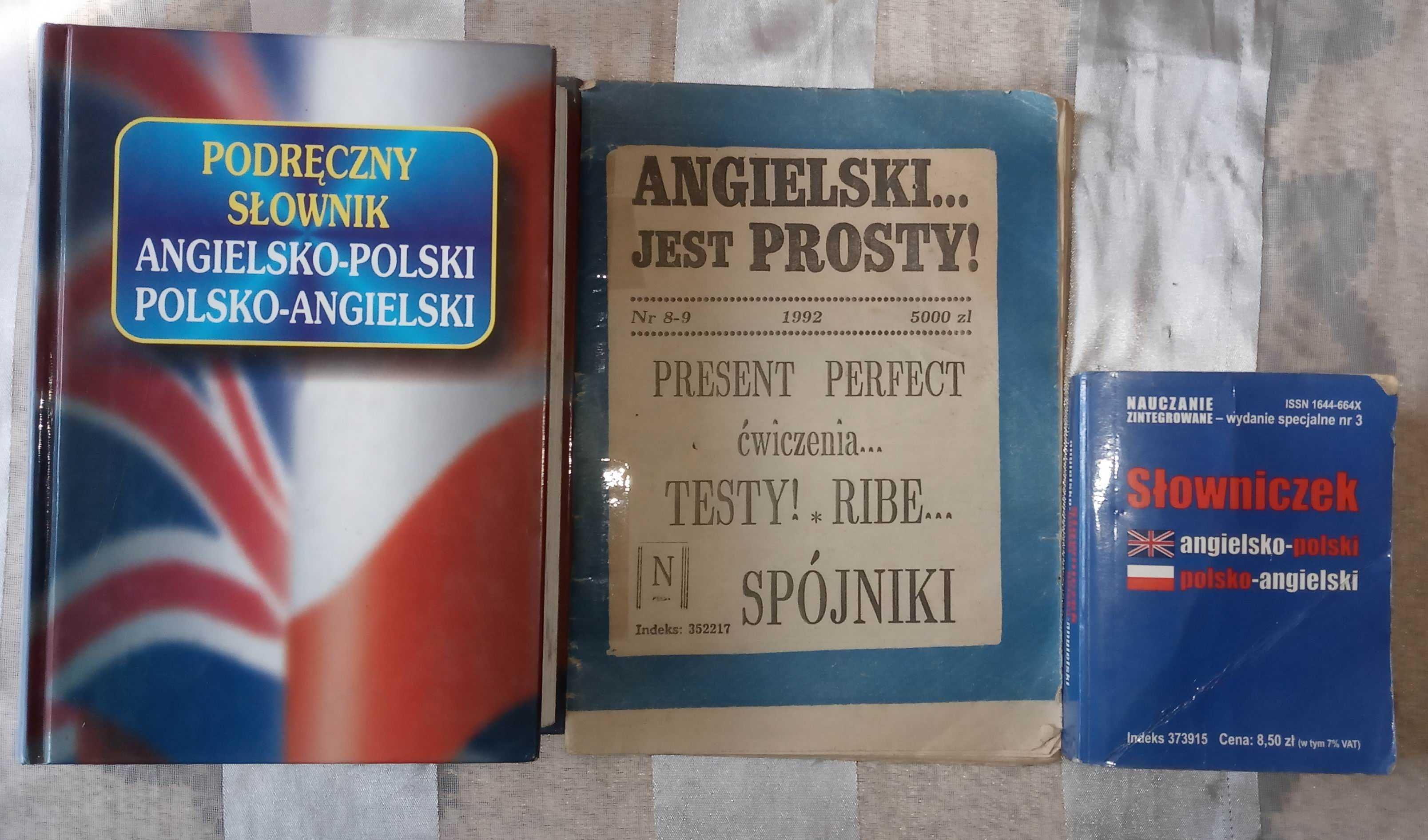 Słownik angielsko-polski + słowniczek