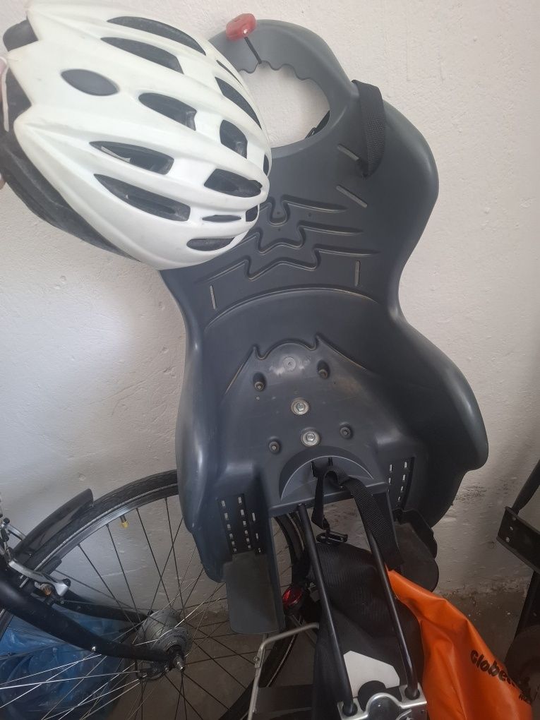 Kask i fotelik do rowerka biegowego