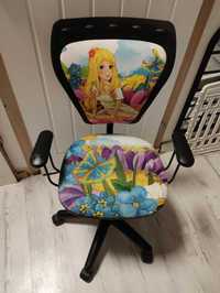 Krzesło obrotowe dla Dziecka Dzieci biurowe Fotel na kółkach do biurka
