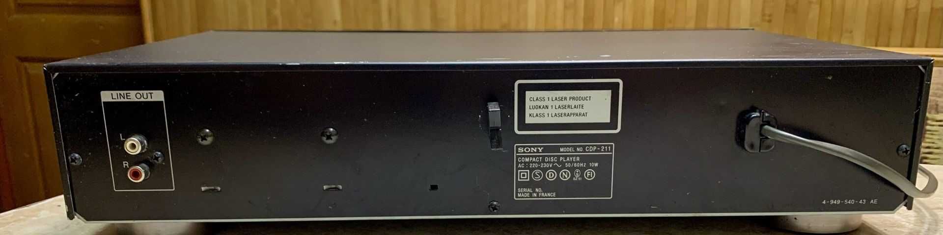 Cd-проигрыватель SONY CDP-211 (Made in France)
