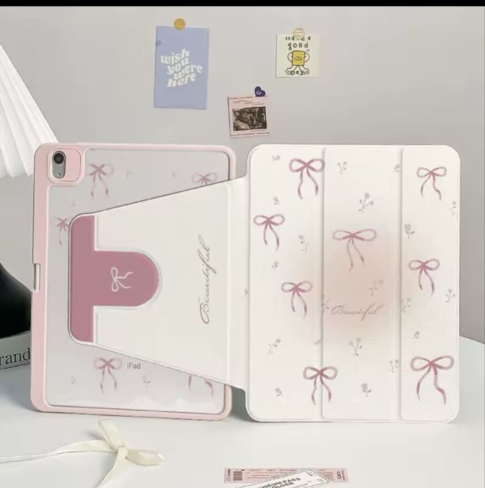 Чехол на Ipad 11th 2025 трендові бантики