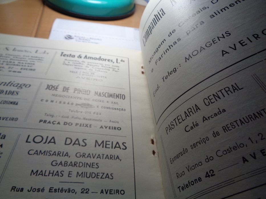 Livro Bombeiros Aveiro 1882.1957 Bodas de Diamante 48 Páginas