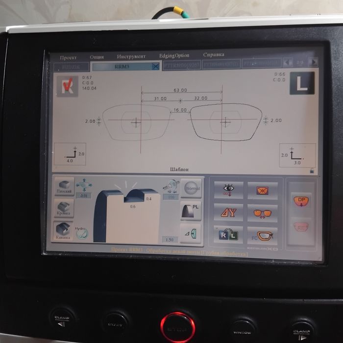 Станок для оптики Huvitz HPE-7000+ брокер CAB-4000