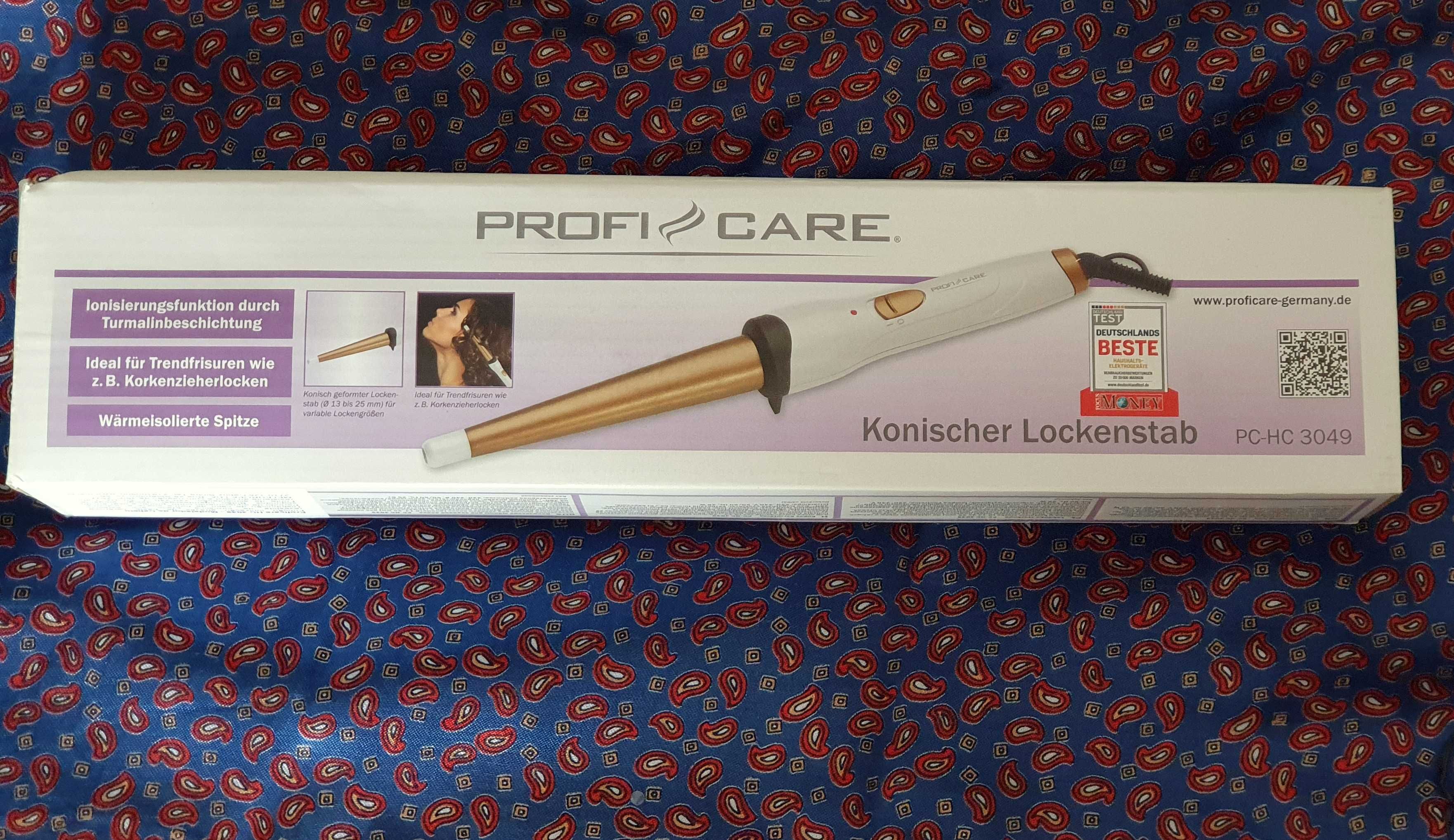 PROFI CARE HC 3049 - Curling Iron / Modelador Cabelo Cónico