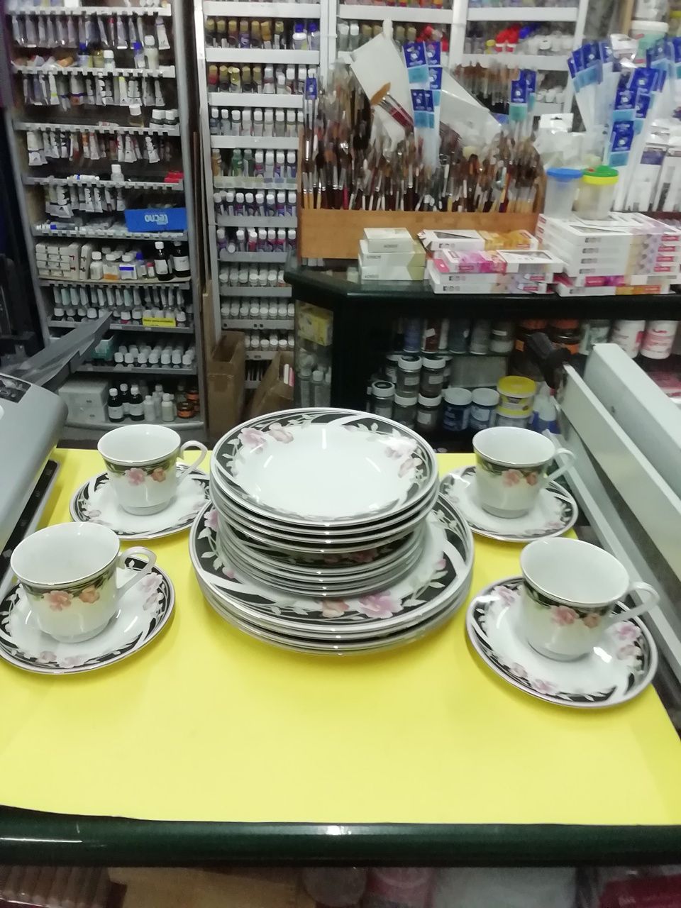 Serviço de jantar porcelana chinesa, novo