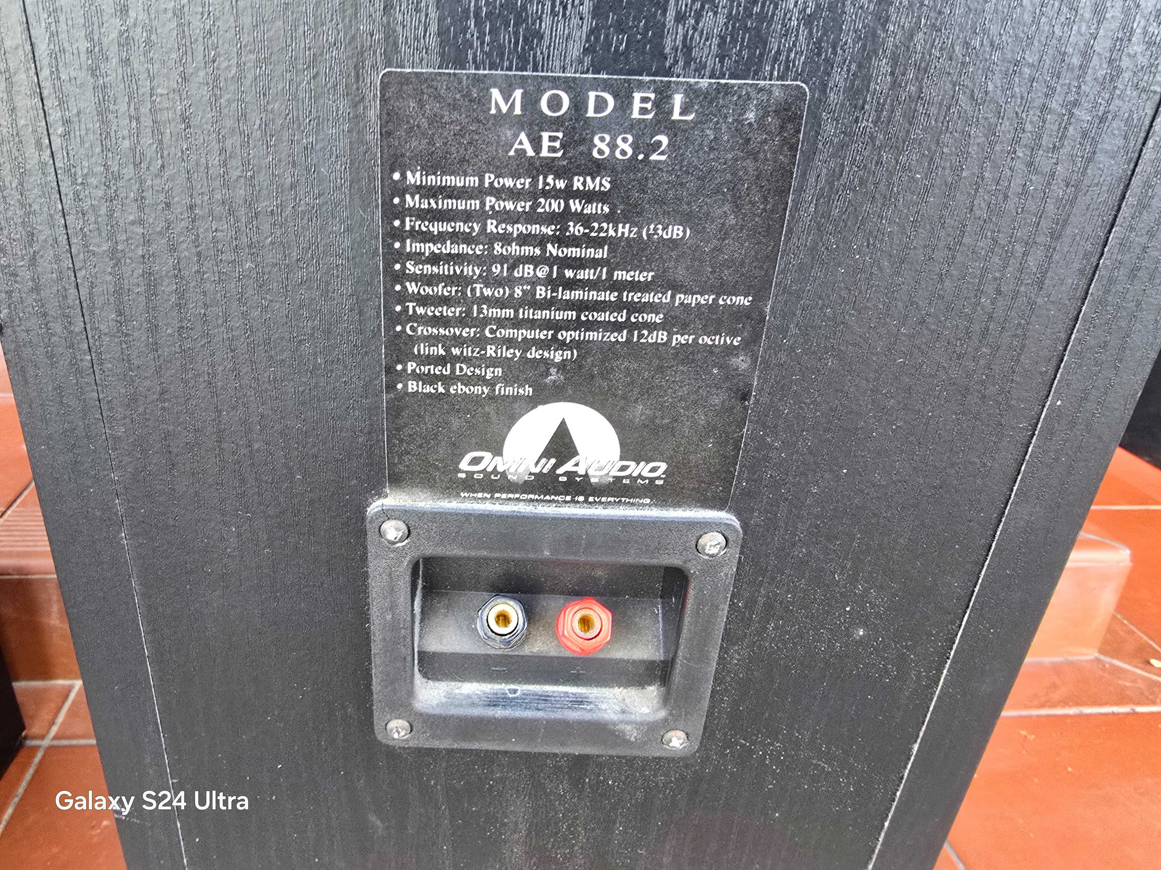 kolumny omni audio AE88,2 mocne mega bas