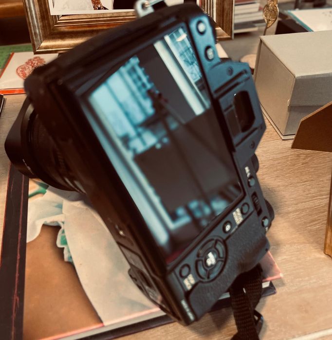 Fuji filme XT_1 como nova  objetiva 18-55 2.8    e flash EF x 8