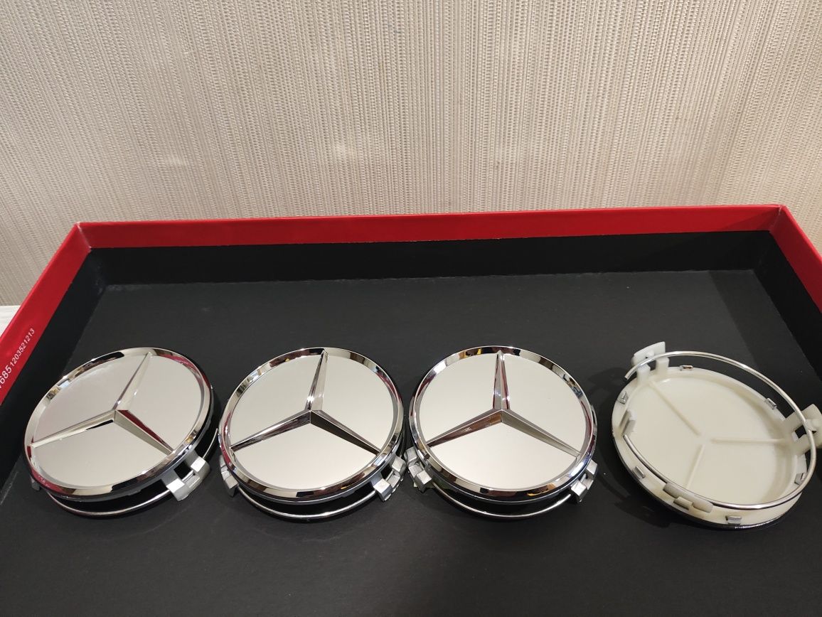 Колпачки на диски заглушки Mercedes Мерседес бенз