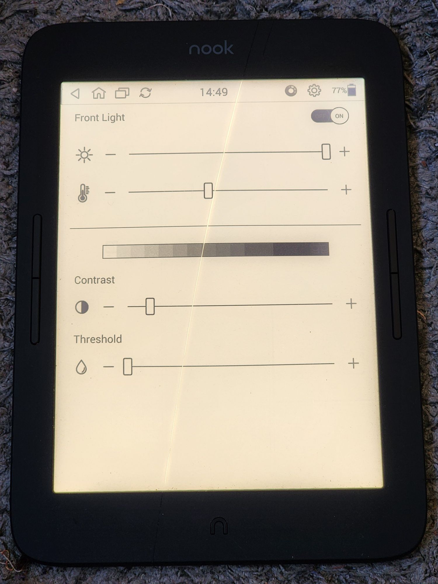 Электронная книга Barnes & Noble Nook Glowlight Plus 7.8" Модель 2019г