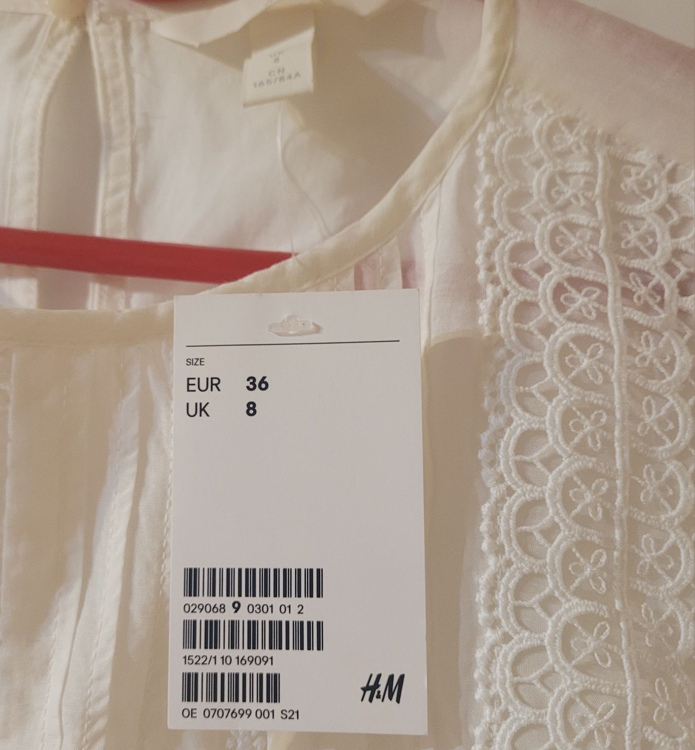 Kremowa bluzka H&M