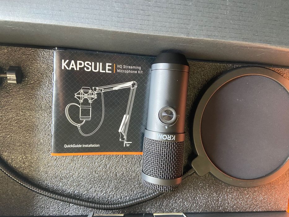 Krom Kapsule Microfone kit