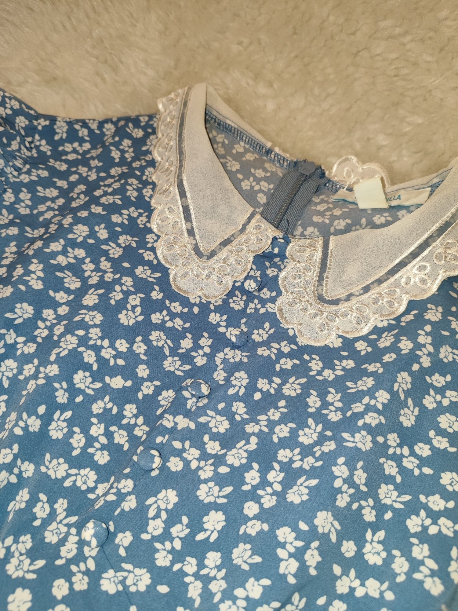 Сукня  Blue Vanilla в квітковий принт