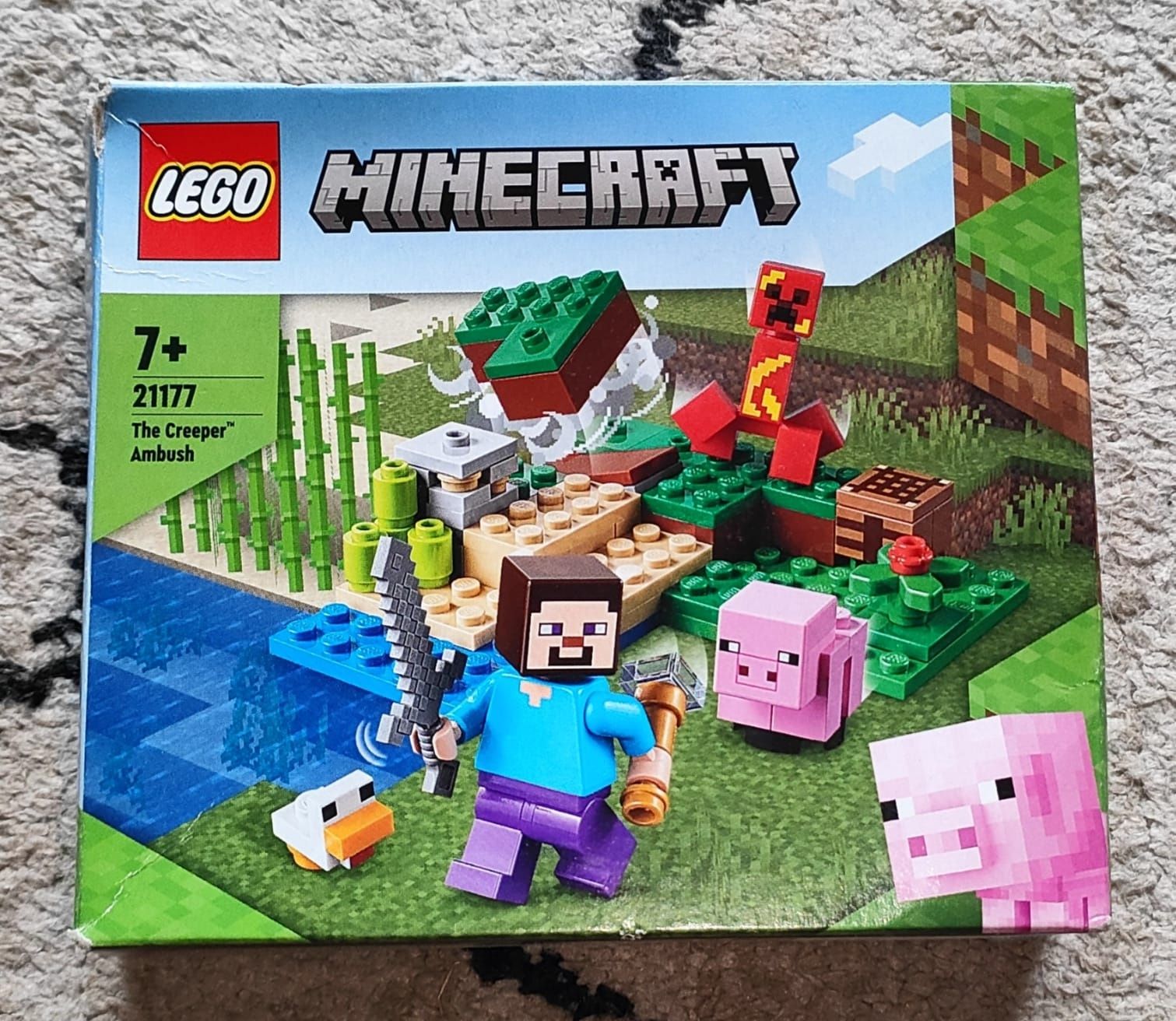 Oryginalne, kompletne zestawy LEGO Minecraft