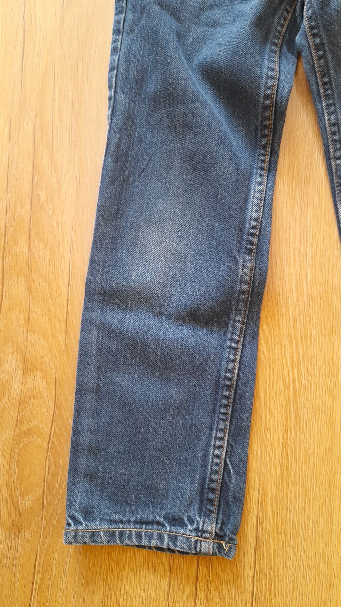 Chłopięce spodnie jeansowe H&M rozmiar 116