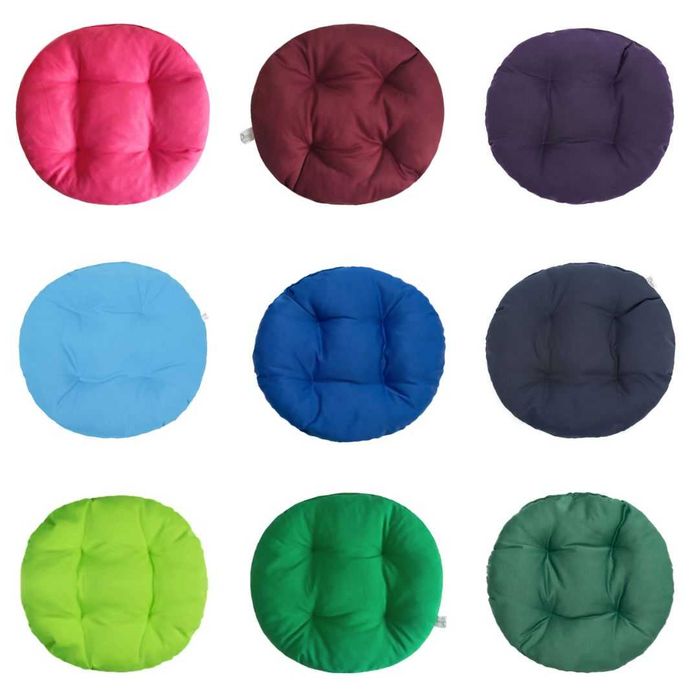 Подушки круглі на стільці, крісла, табуретки 30х8, 35х8, 40х8