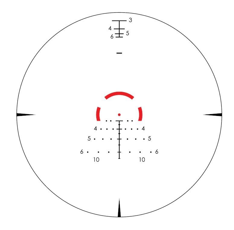 Приціл оптичний Vortex Strike Eagle 1-8x24 (AR-BDC3 IR) Vortex прицел