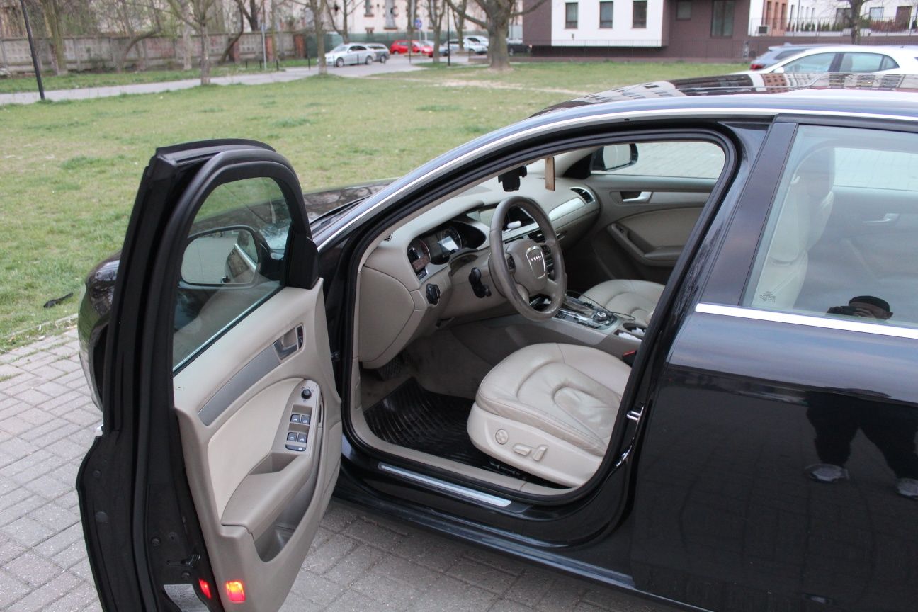 Audi A4 B8 2.7 TDI | 2008 | Czarna | Automat | Bogate wyposażenie