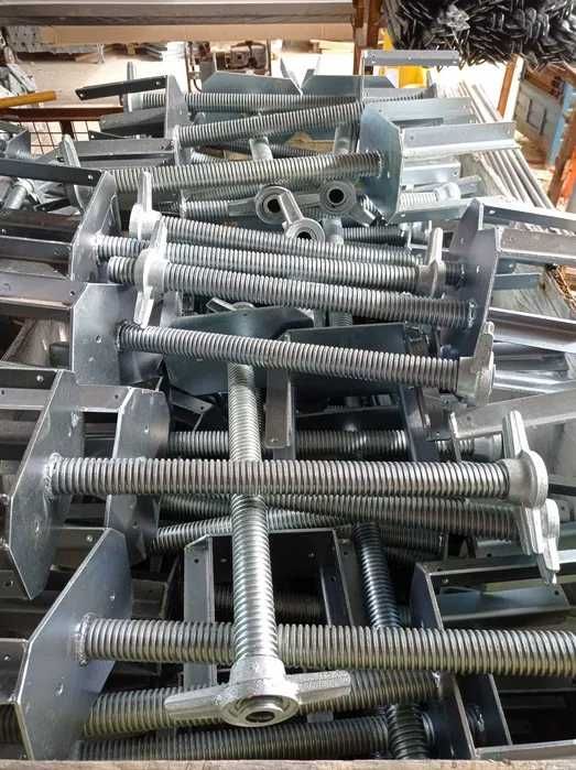 Cabeçotes Galvanizados Rosca para Prumos Tipo Cimbre - Novo