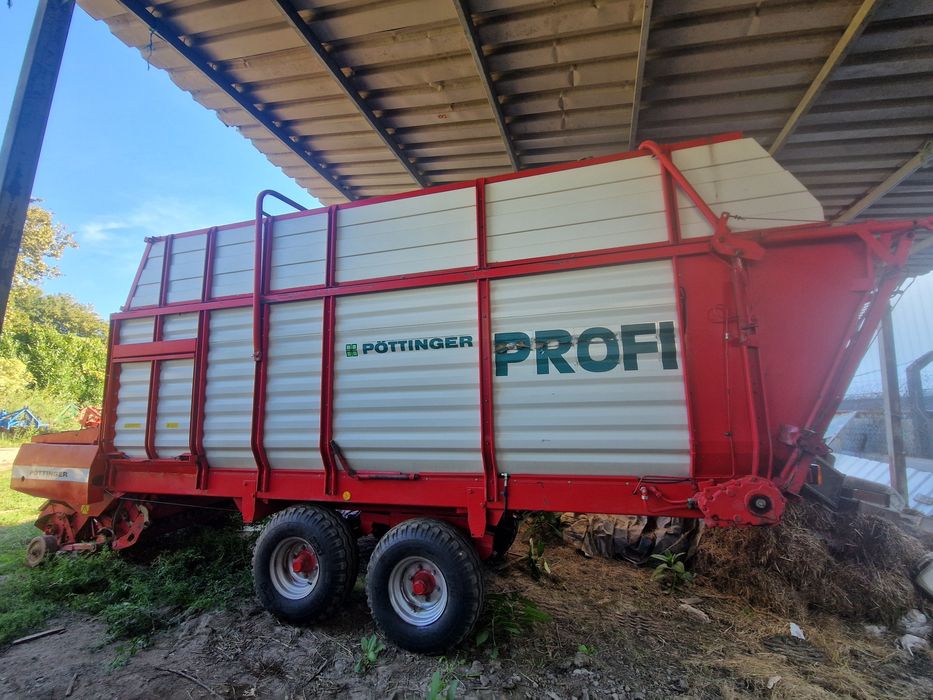 Reboque autocarregante forrageiro pottinger