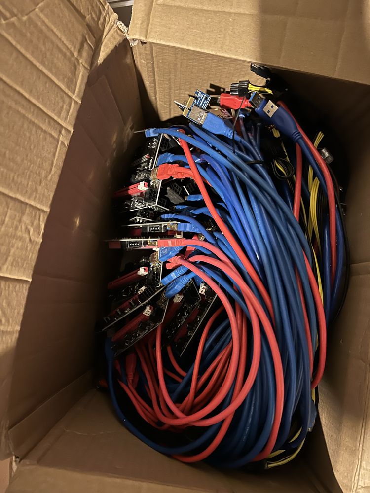 Riser risery rozdzielacz pci stelarz koparka kryptowalut większa ilość