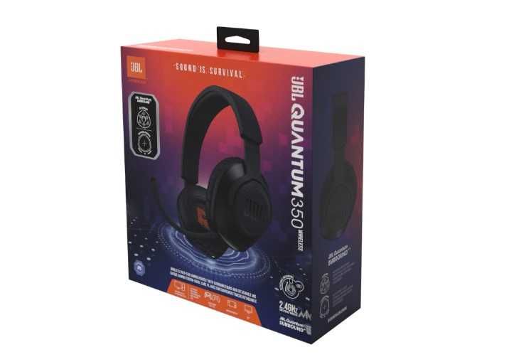 Наушники JBL Quantum 350 Wireless Black (новые, гарантия 12мес.)