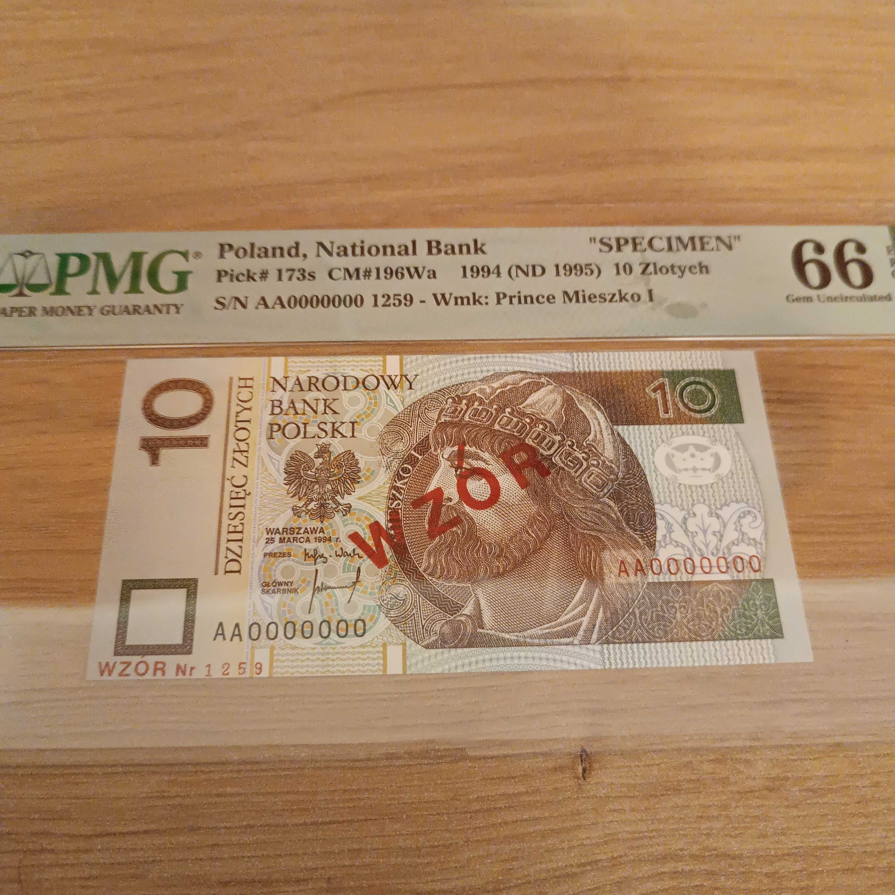 10 złotych 1994 WZÓR