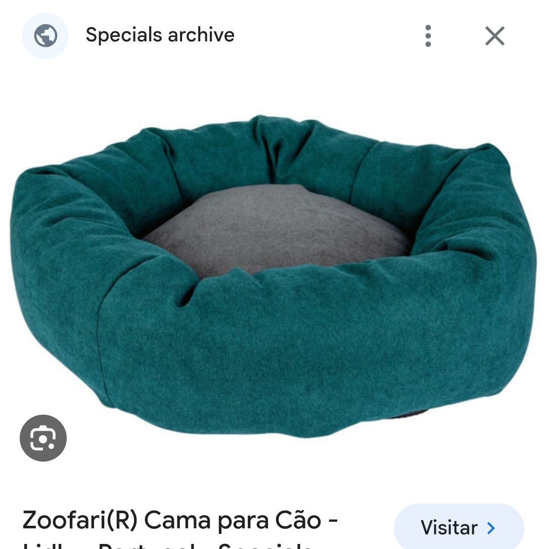 Cama para cão ou gato nova ler anúncio