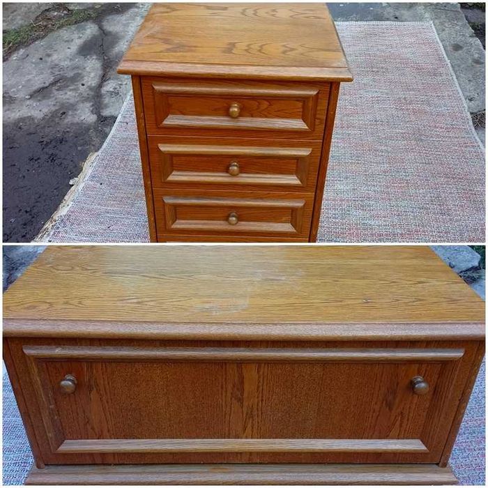 Antyczne Stare Drewniane Stylowe Meble