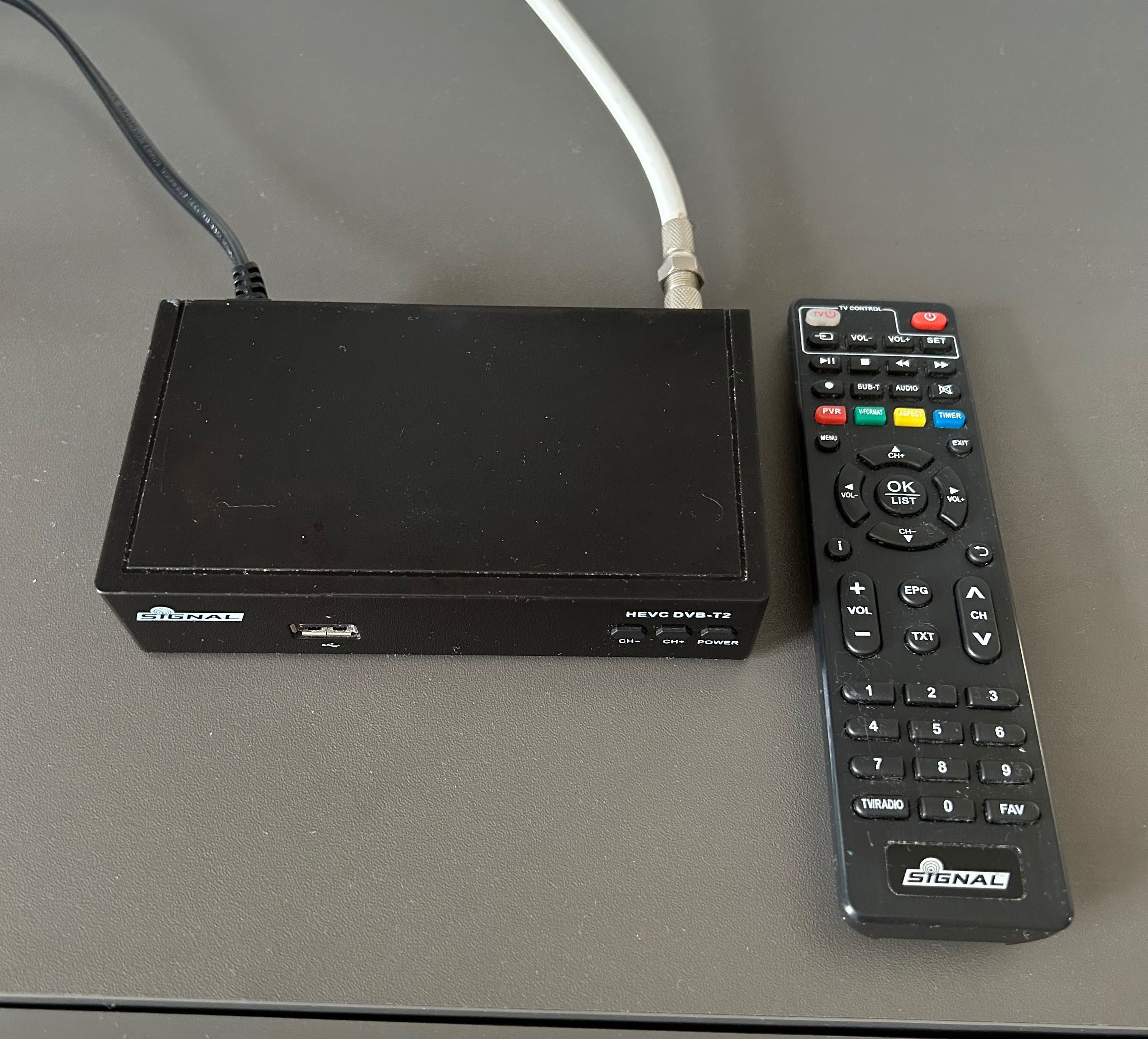 Signal T2-BOX tuner telewizji cyfrowej DVB-T2