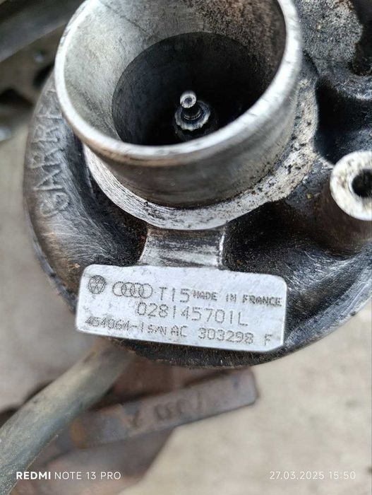 Турбіна Volkswagen Transporter 1.9td T4 1990-2003 028145701L