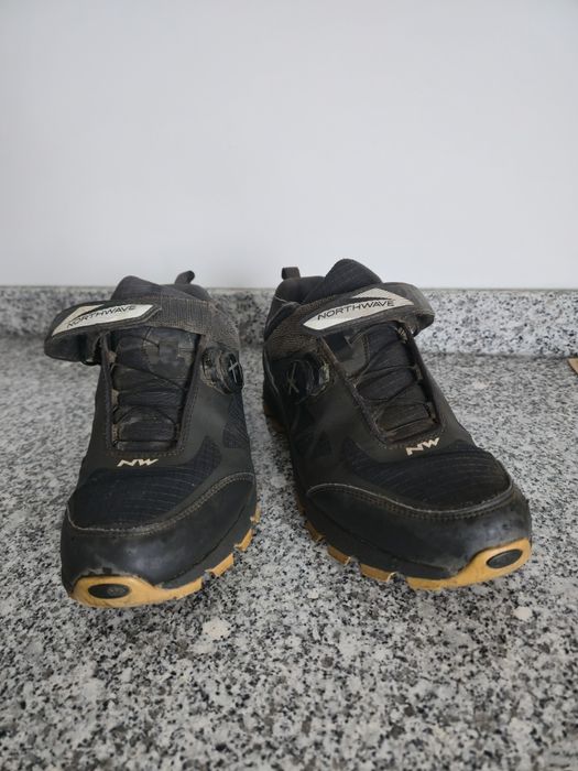 Sapatilhas ciclismo NW corsair plataforma/encaixe 42