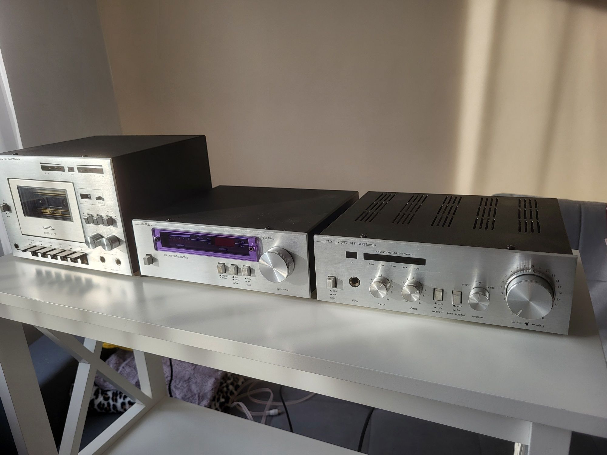 Wieża vintage Mars mv-100 jak technics denon Onkyo