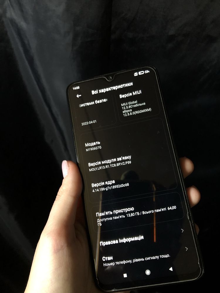 Xiaomi Redmi Note 8 Pro 6/64GB grey