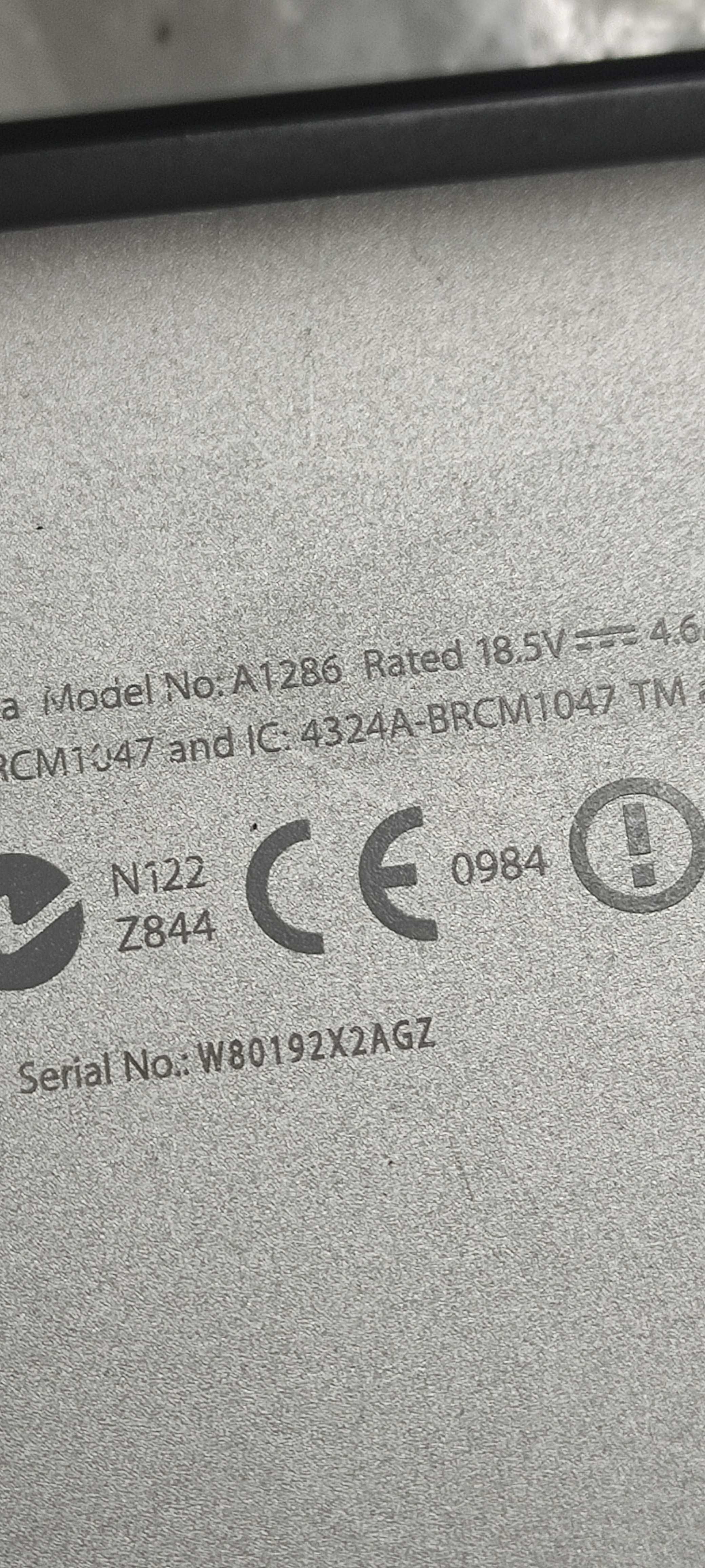 MacBook Pro 15 I7 A1286 Lote 2 unid. Power on/Avariadas