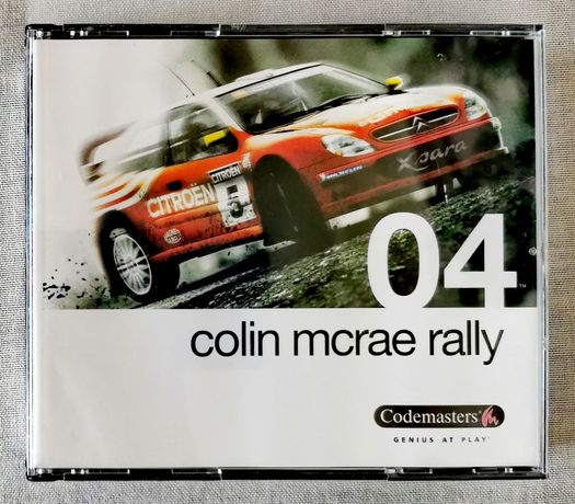 Colin McRae Rally 04 PL premierówka 4 CD gra komputerowa PC UNIKAT !