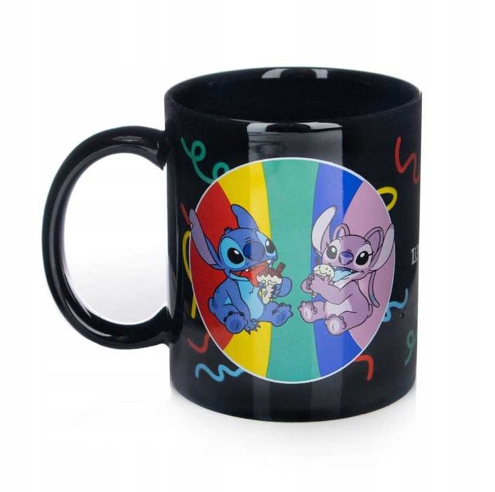Lilo i Stitch zestaw prezentowy kubek podkładka brelok dla dziecka