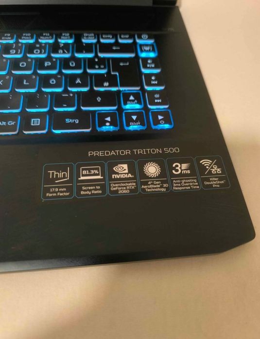 Notebook Gamer ACER PREDATOR 500 i7