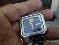 Relogio Orient Crystal Automático 21 Jewels quadrado