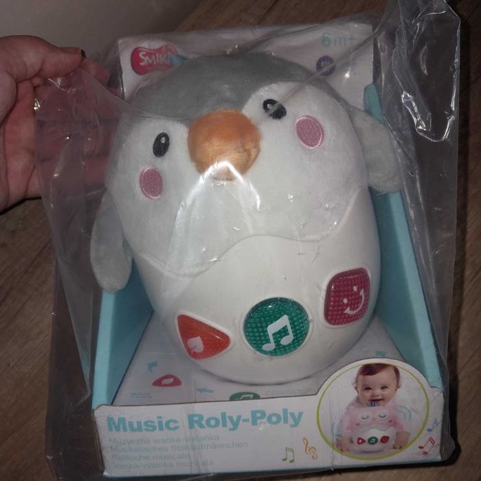 Smiki Pingwin. Grajaca zabawka dla niemowląt.