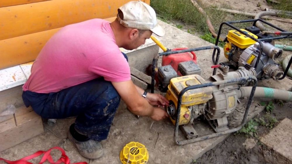 Ремонт и обслуживание мотопомп в Киеве. Мотопомпы ремонт