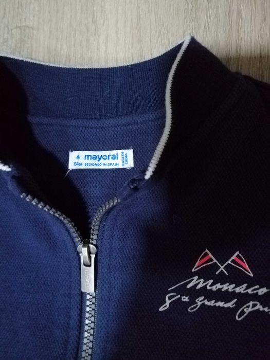 Conjunto casaco + polo + calças, Mayoral, 4 ano