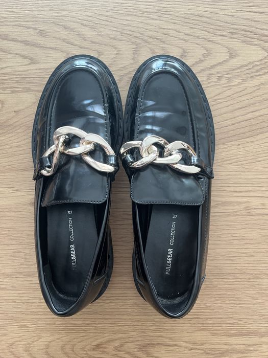 Vendo sapatos verniz mocassim Pull&Bear