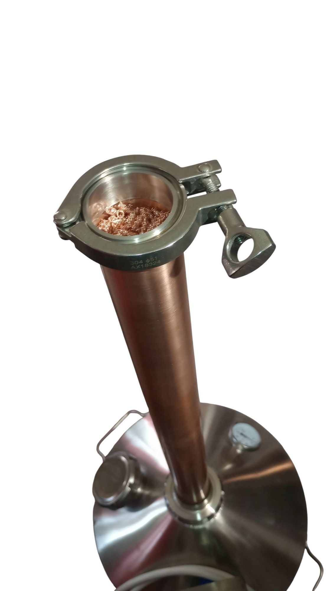 Destylator bimbrownica do domowych alkocholi. Miedziany Pot-Still.