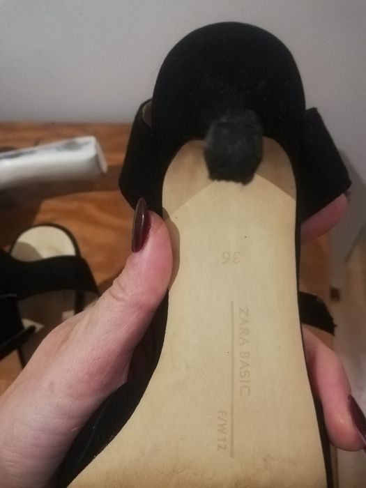 Sapatos Zara pretos