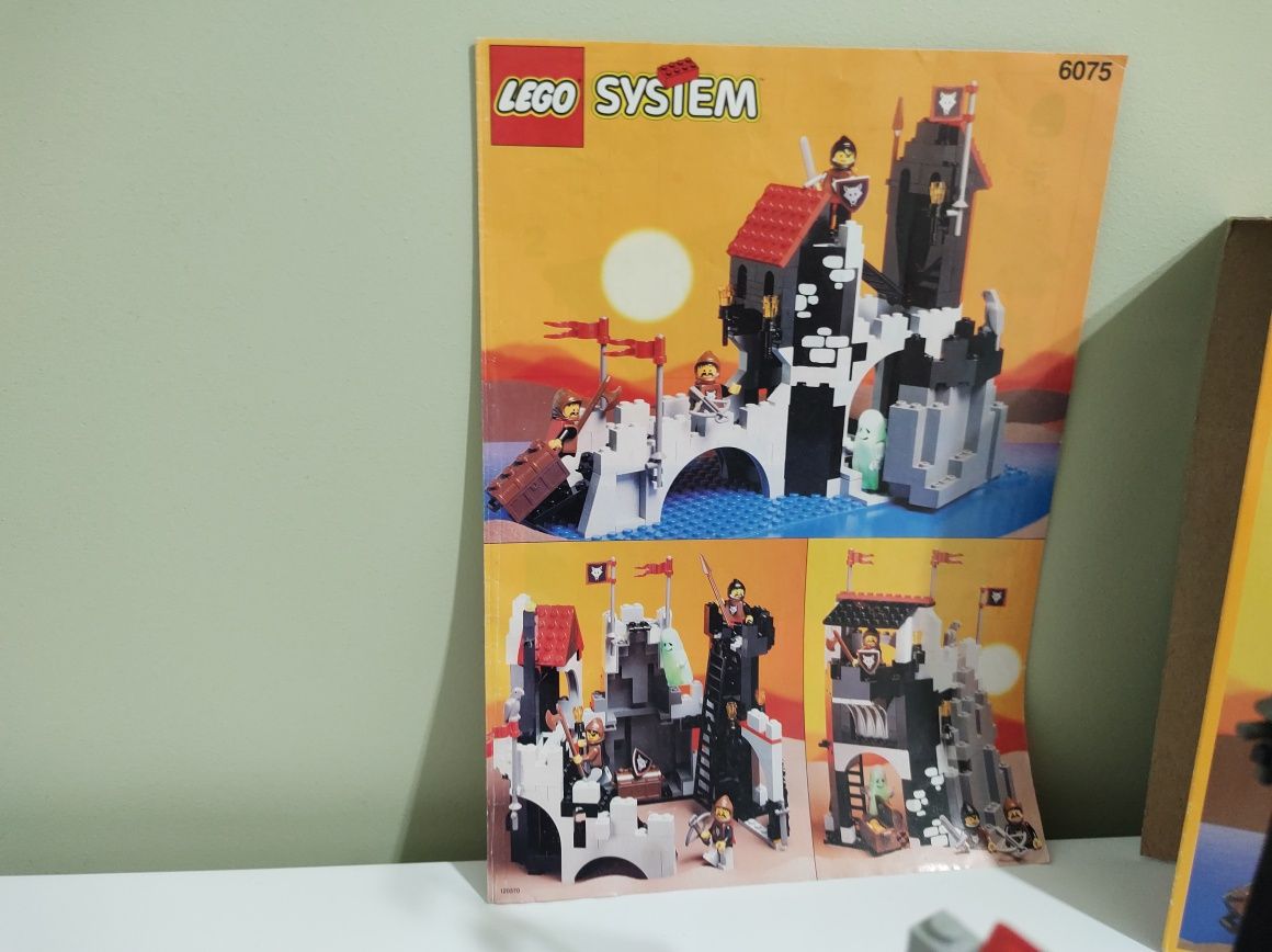 LEGO 6075 z instrukcją i okładką pudełka, kompletny zestaw