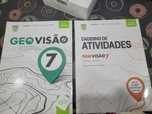 Livro e caderno de atividades de GeoVisão 7 ano