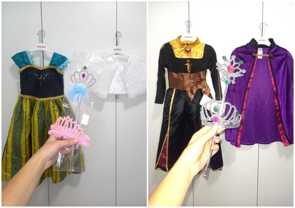 Карнавальна новорічна сукня плаття Анна Холодне серце Frozen 3-4 роки