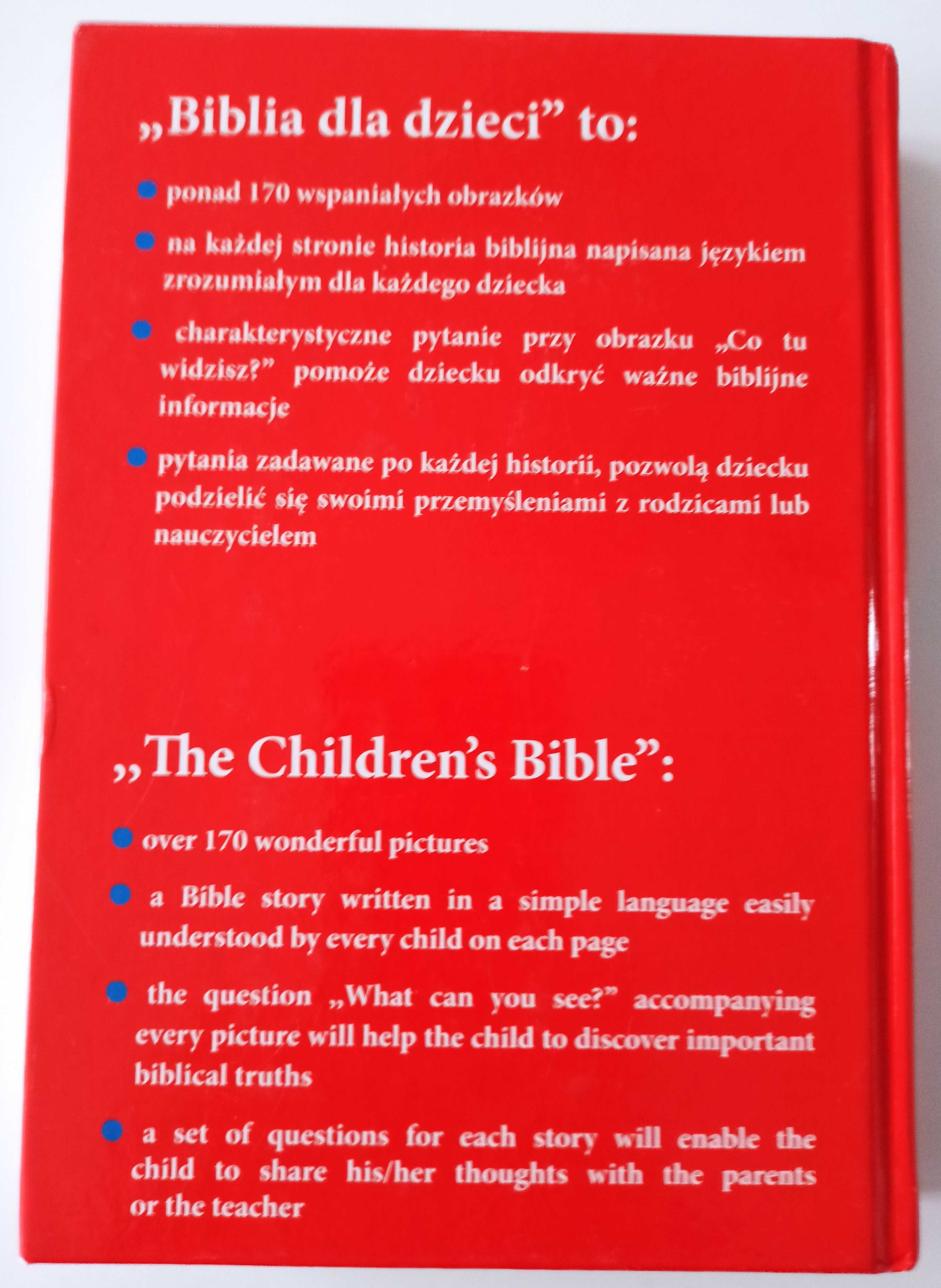 Biblia dla dzieci The Children's Bible j. polski j. angielski