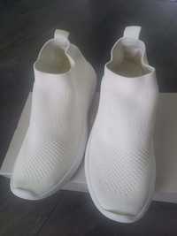 buty adidasy sneakersy sportowe białe 38