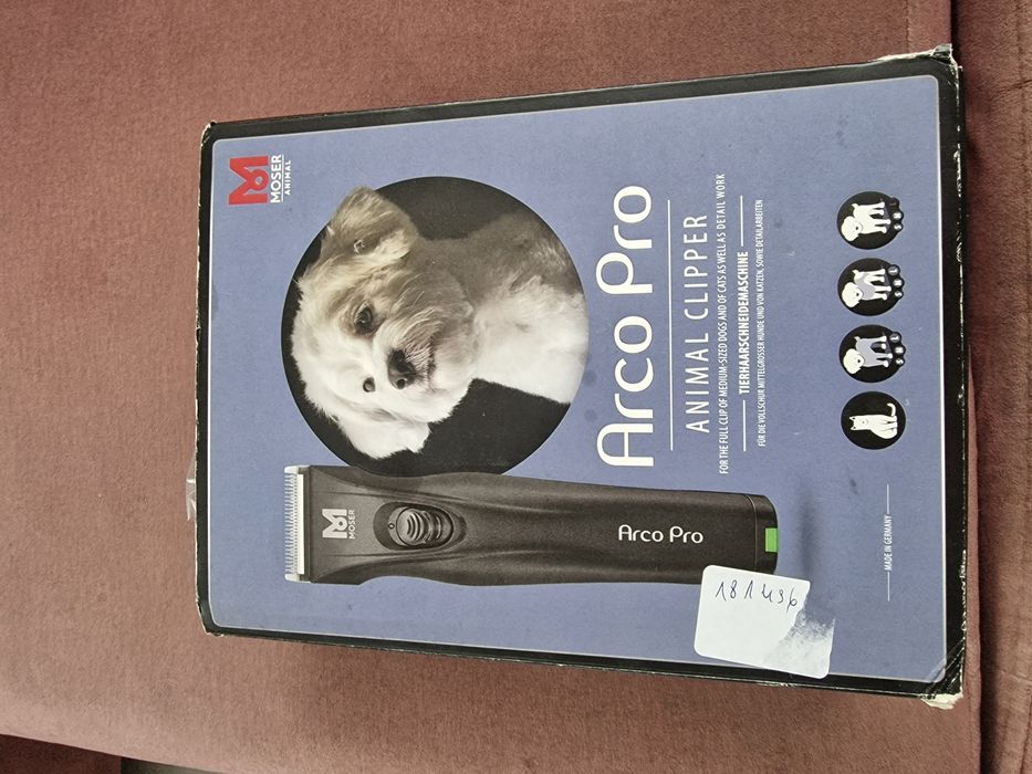Maszynka do strzyżenia Moser Arco Pro groomerska dla psow